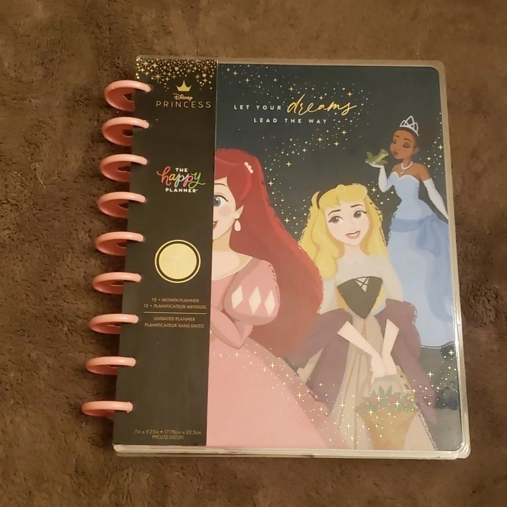 Disney Princess undated planner. New